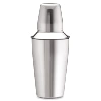 Winco BL-3P 16 oz Stainless Bar Cocktail Shaker Set thumbnail 2
