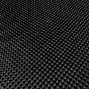 Winco BM-1812K Rectangular Bar Mat - 18" x 12", Rubber, Black thumbnail 4