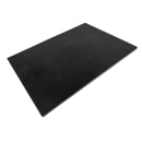 Winco BM-1812K Rectangular Bar Mat - 18" x 12", Rubber, Black thumbnail 5
