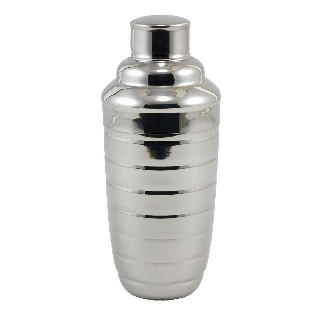 Winco BS-3B 24 oz Stainless Bar Cocktail Shaker Set