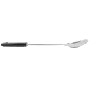 Winco BSOB-15 15" Solid Basting Spoon w/ Black Bakelite Handle, Stainless thumbnail 3