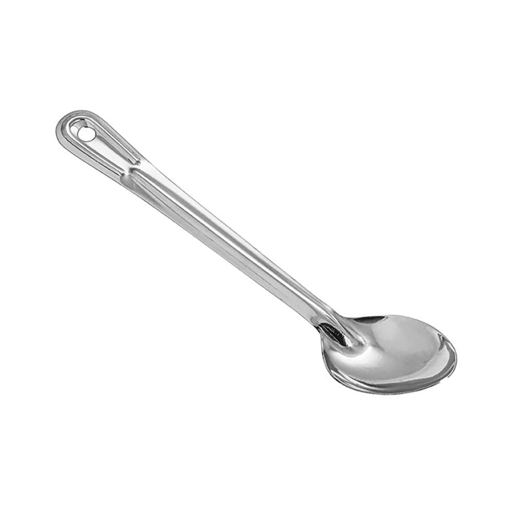 Winco BSON-13 13" Solid Basting Spoon, Stainless