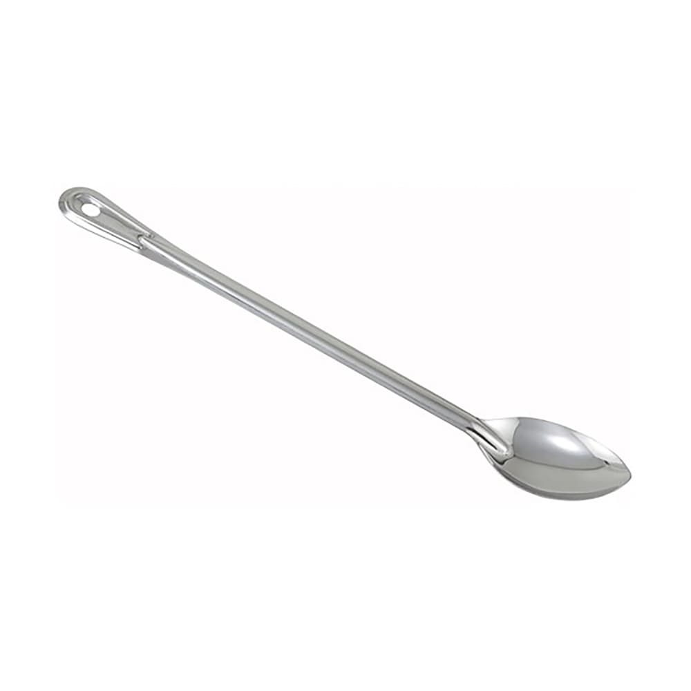Winco BSON-21 21" Solid Basting Spoon, Stainless