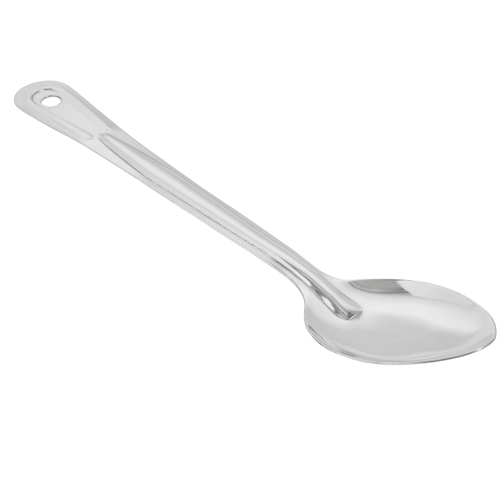 Winco BSOT-13 13" Solid Basting Spoon, Stainless