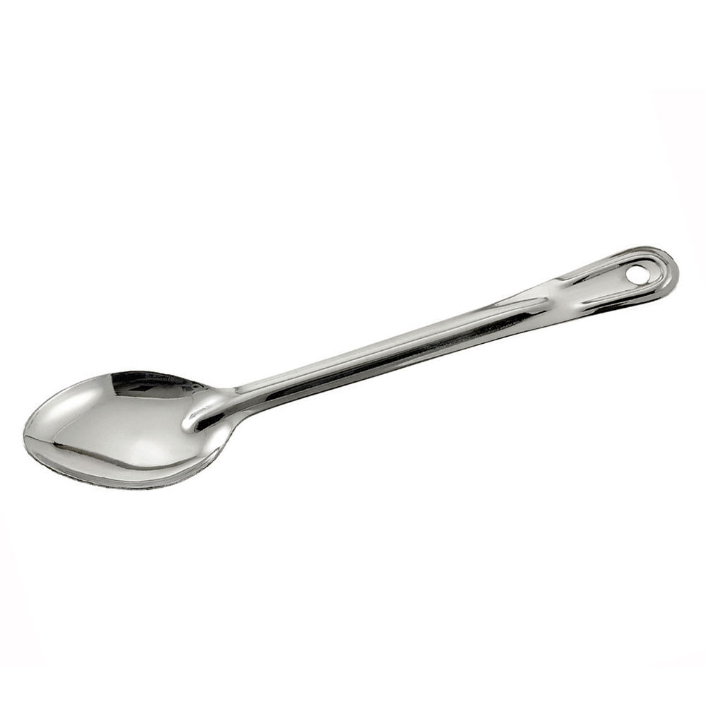 Winco BSOT-13H 13" Solid Basting Spoon, Stainless