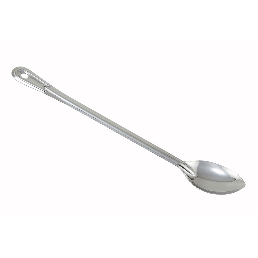 Winco BSOT-21 21" Solid Basting Spoon, Stainless