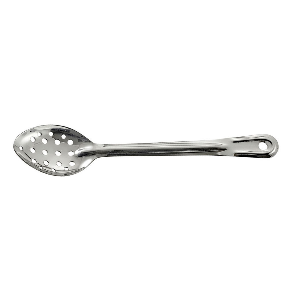 Winco BSPT-11H 11" Perforated Basting Spoon, Stainless