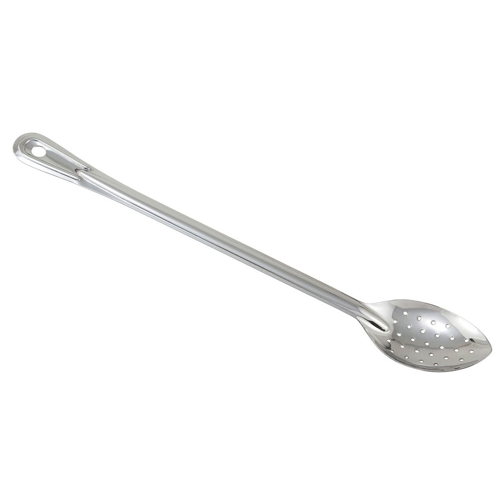 Winco BSPT-18 18" Perforated Basting Spoon, Stainless