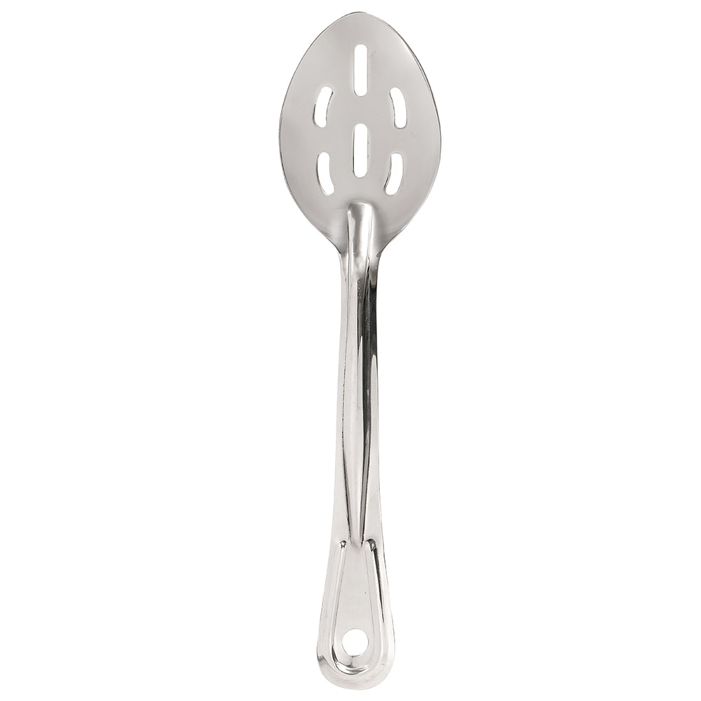 Winco BSST-11 11" Slotted Basting Spoon w/ Bakelite Handle, Stainless