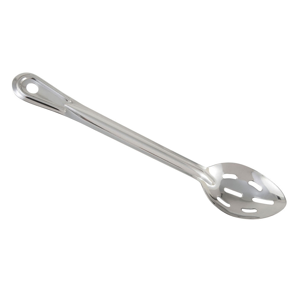 Winco BSST-13 13" Slotted Basting Spoon w/ Bakelite Handle, Stainless