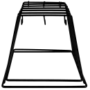 Winco CB-6K 6 Slot Cutting Board Rack, Vinyl Coated thumbnail 3