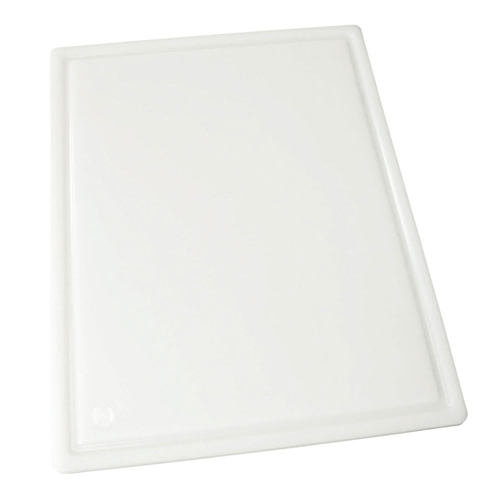 Winco CBI-1520 Grooved Cutting Board, 15 x 20 x 1/2", White