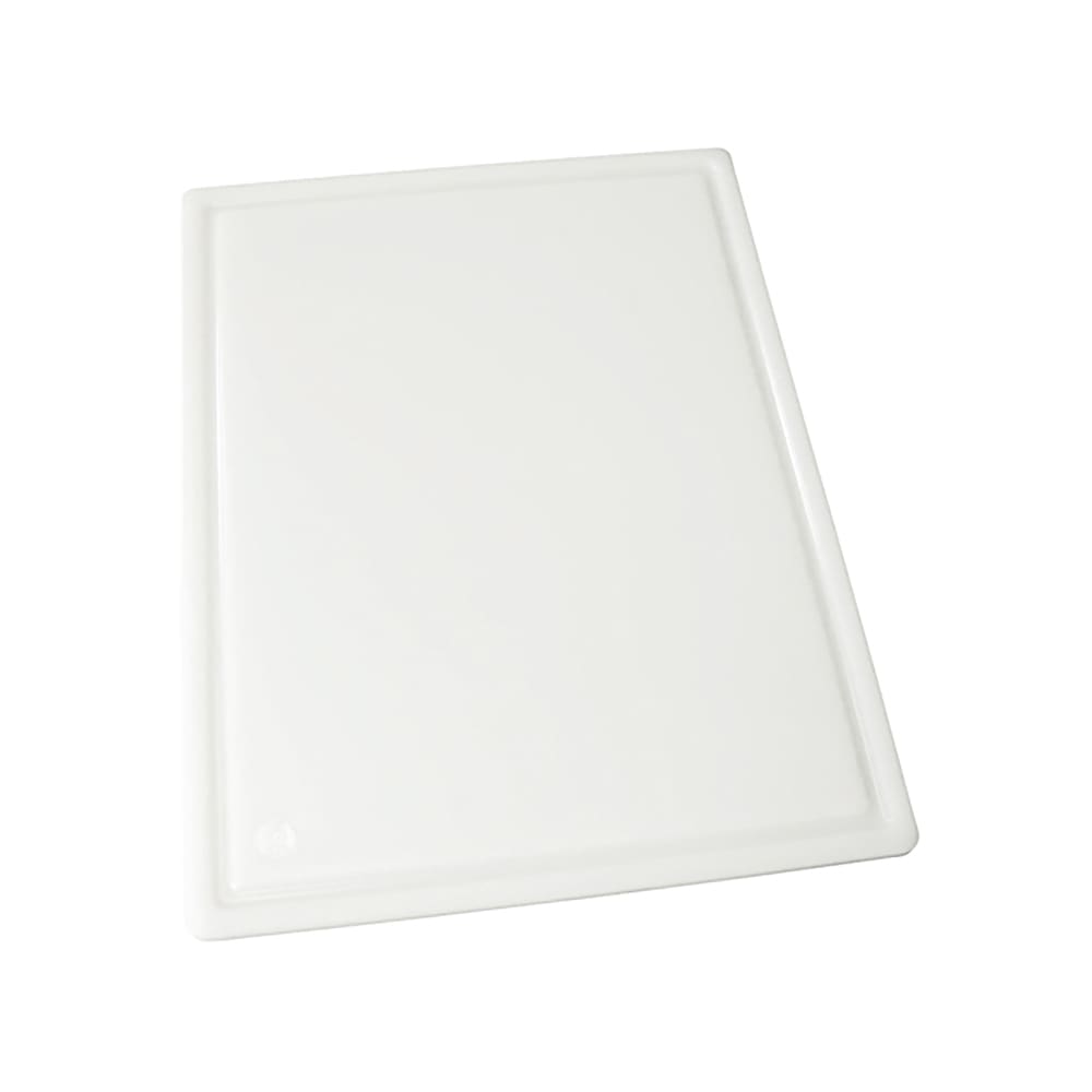 Winco CBI-1824 Grooved Cutting Board, 18 x 24 x 1/2", White