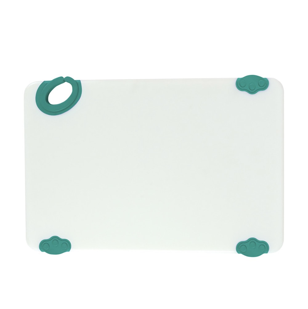 Winco CBN-1218GR Plastic Cutting Board - 12" x 18", Green