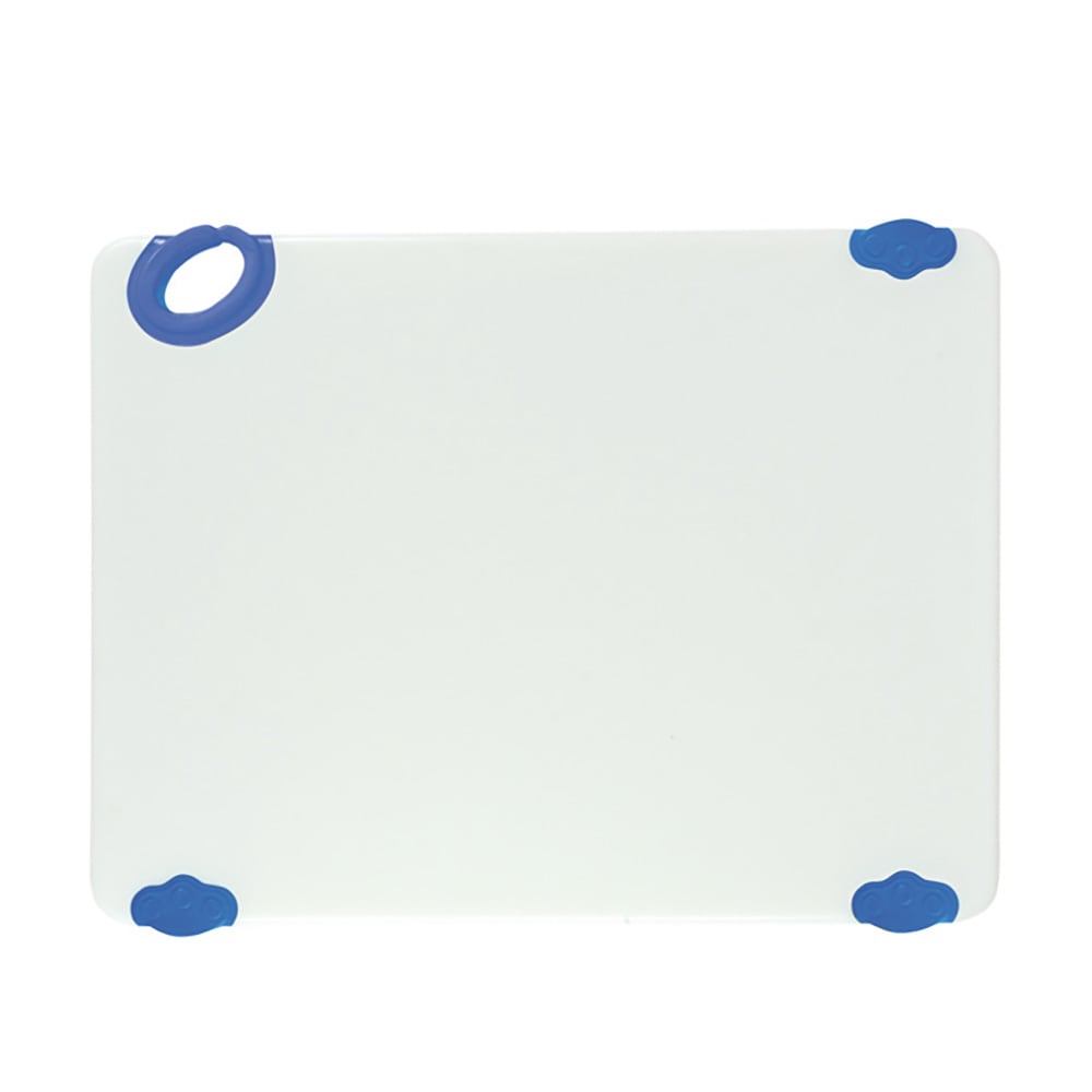 Winco CBN-1520BU Plastic Cutting Board - 15" x 20", Blue