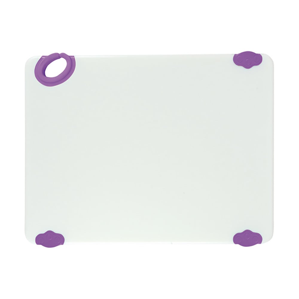 Winco CBN-1520PP Plastic Cutting Board - 15" x 20", Purple