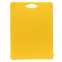 Winco CBN-1520YL Plastic Cutting Board - 15" x 20", Yellow thumbnail 3
