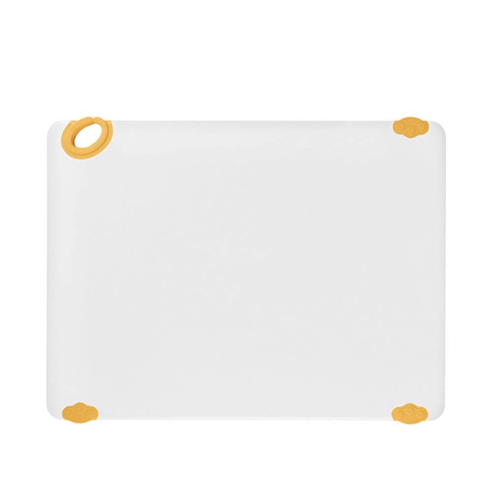 Winco CBN-1824YL Plastic Cutting Board - 18" x 24", Yellow