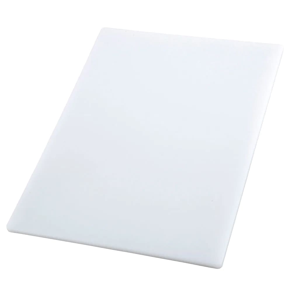 Winco CBWT-1218 Cutting Board, 12 x 18 x 1/2", White