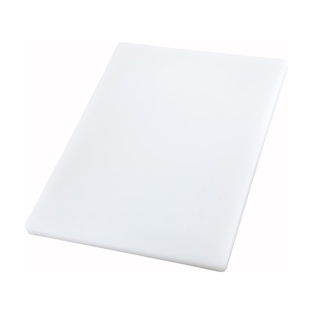 Winco CBXH-1218 Cutting Board, 18" x 12" x 1", White