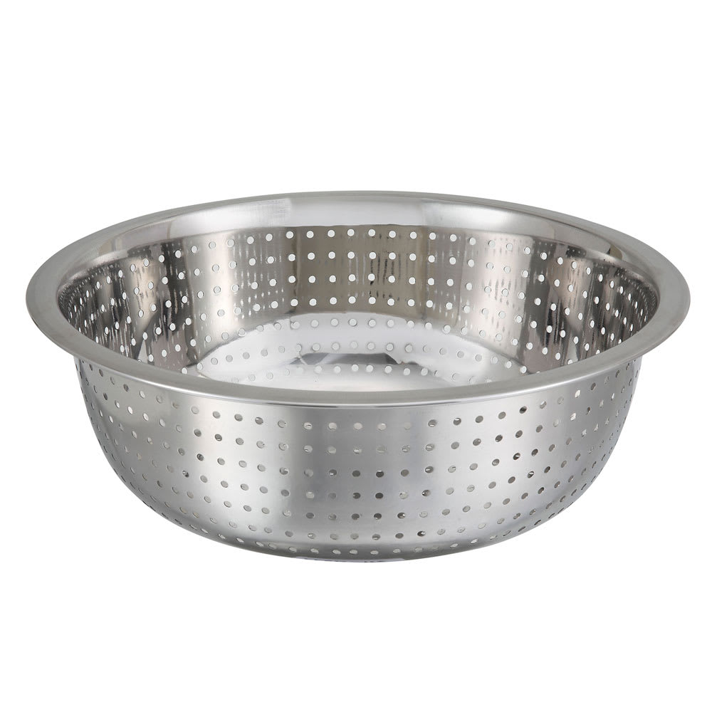Winco CCOD-11S 11" Chinese Colander, Stainless