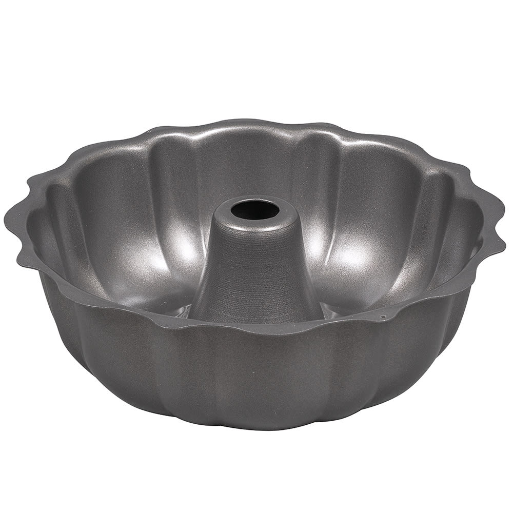 Winco CCP-10F Bundt Cake Pan - 10x3", Non-Stick, Aluminized Carbon