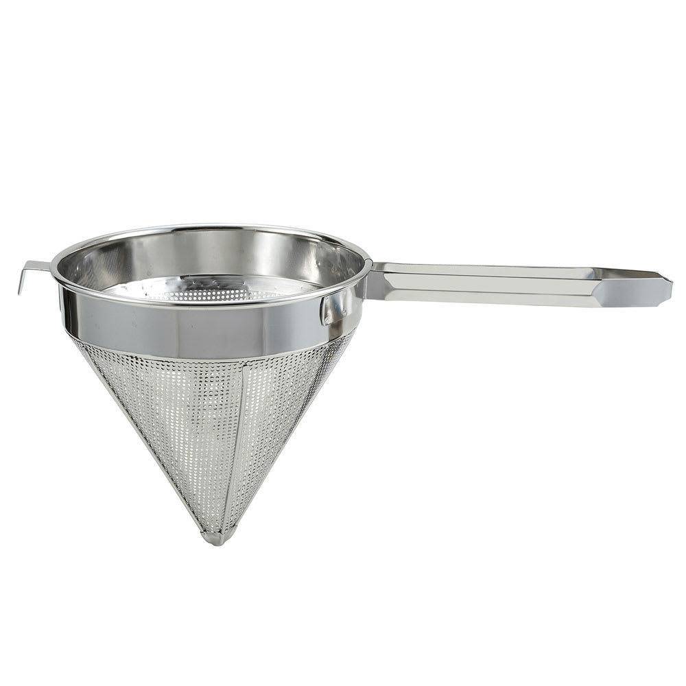 Winco CCS-8C 8" Coarse China Cap Strainer, Stainless