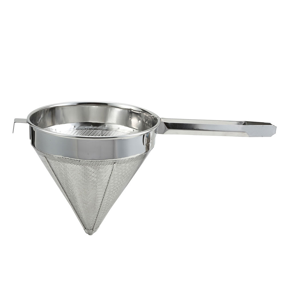 Winco CCS-8F 8" Fine China Cap Strainer, Stainless