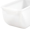 Winco CDP-1P 1/2 qt Bar Garnish Tray Insert - White thumbnail 5