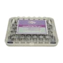 Winco CDT-26 26 Piece Cake Decorating Tube Set w/ Storage Box, Stainless Steel thumbnail 2