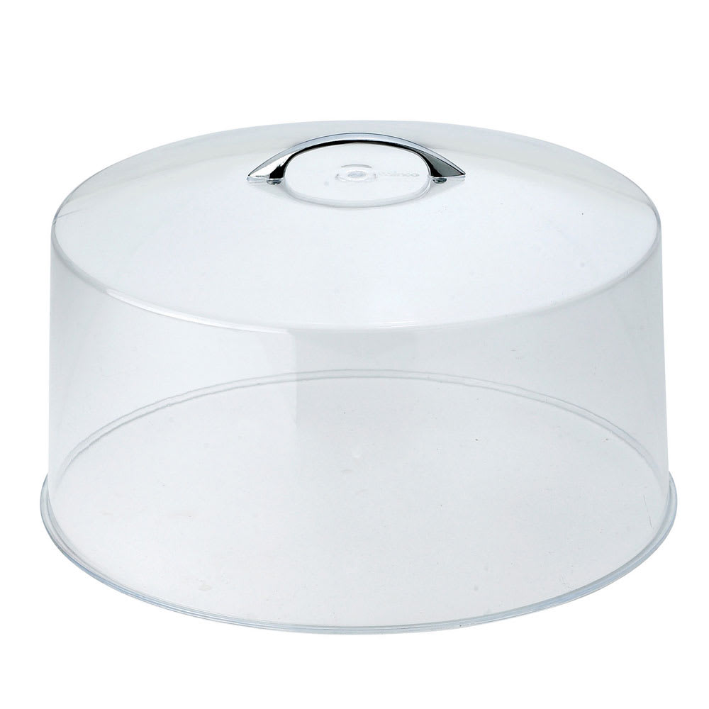 Winco CKS-13C 12" Round Cake Stand Cover, Acrylic