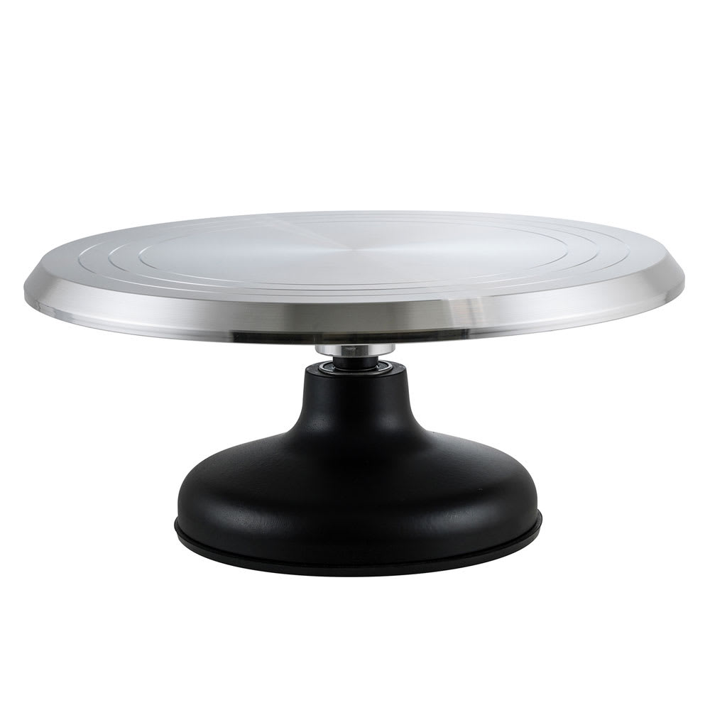 Winco CKSR-12 12" Round Cake Stand w/ Cast Iron Base
