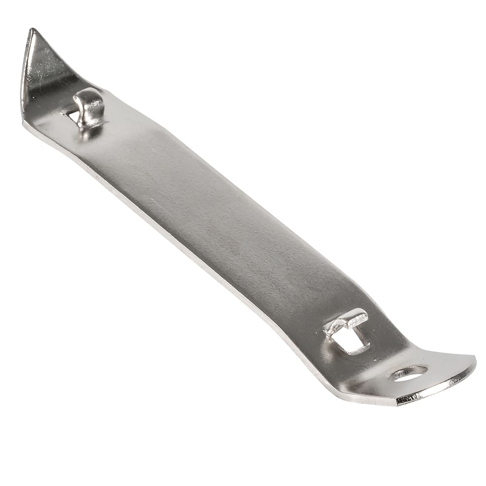 Winco CO-201 4" Bottle Opener/Can Punch, Nickel Plated