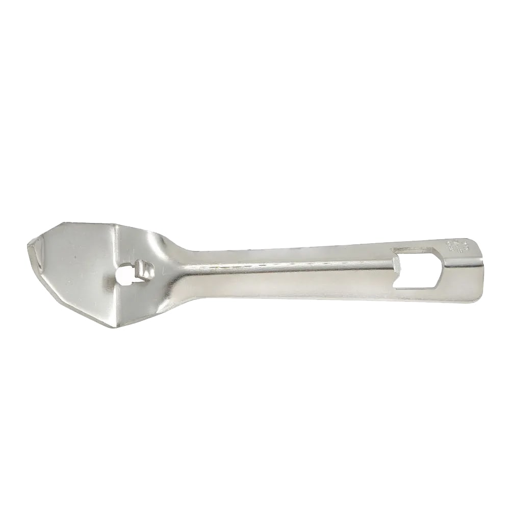 Winco CO-302 7" Bottle Opener/Can Punch, Stainless