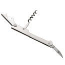 Winco CO-711 Waiter's Corkscrew w/ Foil Cutter & Bottle Cap Opener, Stainless thumbnail 2