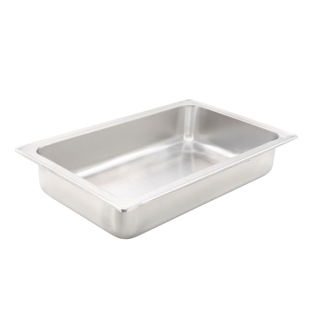 Winco C-WPF Full Size Water Pan, 4" Deep, Stainless