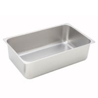 Winco C-WPF6 Full-Size Water Pan, 6" Deep, Stainless thumbnail 2