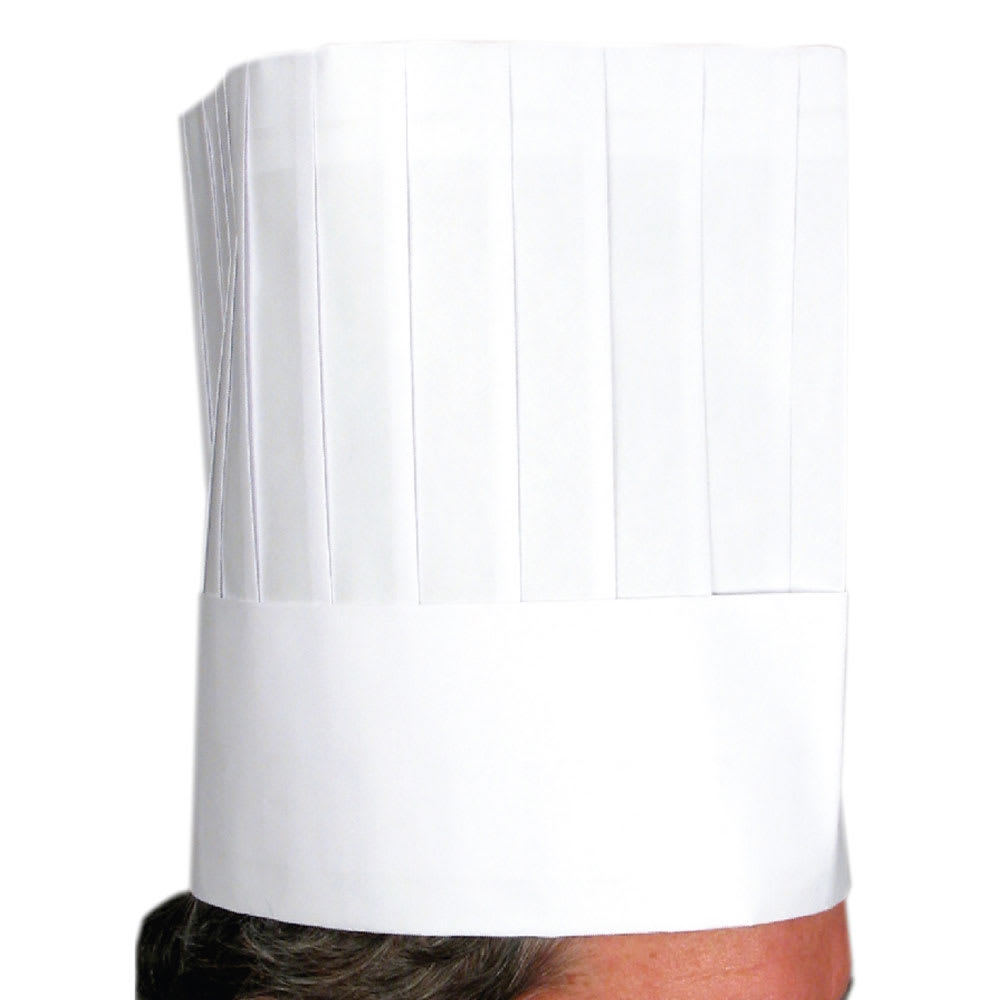 Winco DCH-9 9" Disposable Chef Hat