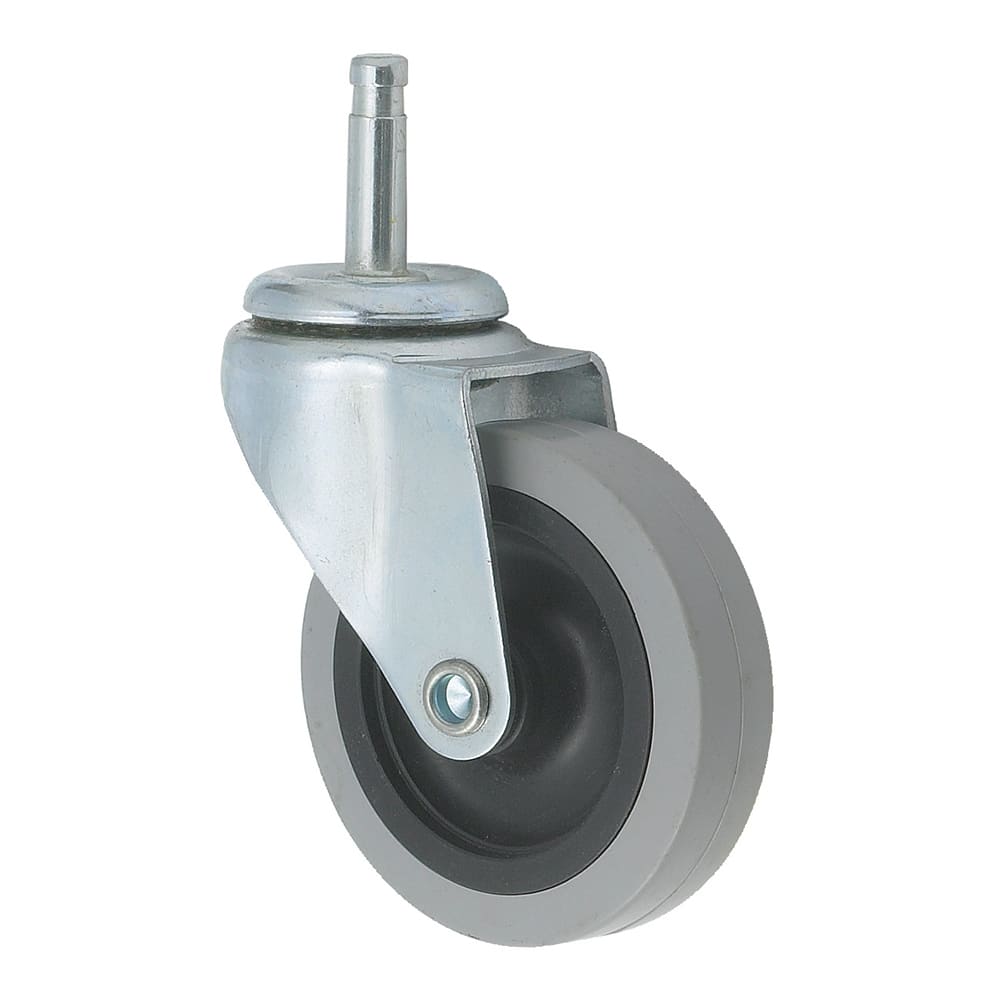 Winco DLR-18-W 3" Swivel Stem Caster for DLR-18 - 80 lb Capacity, No Brake