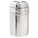 Winco DRG-8P 8 oz Shaker/Dredge w/ Adjustable Lid, Stainless thumbnail 3