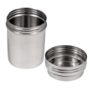 Winco DRG-8P 8 oz Shaker/Dredge w/ Adjustable Lid, Stainless thumbnail 5