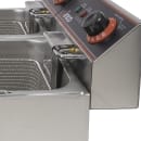 Winco EFT-32 Countertop Electric Fryer - (2) 16 lb Vats, 120v thumbnail 17