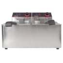 Winco EFT-32 Countertop Electric Fryer - (2) 16 lb Vats, 120v thumbnail 3