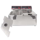 Winco EFT-32 Countertop Electric Fryer - (2) 16 lb Vats, 120v thumbnail 4