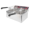 Winco EFT-32 Countertop Electric Fryer - (2) 16 lb Vats, 120v thumbnail 5