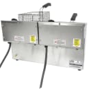 Winco EFT-32 Countertop Electric Fryer - (2) 16 lb Vats, 120v thumbnail 9