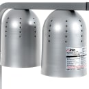 Winco EHL-2C 2 Bulb Heat Lamp w/ Adjustable Arm - Stainless Steel, 120v thumbnail 4