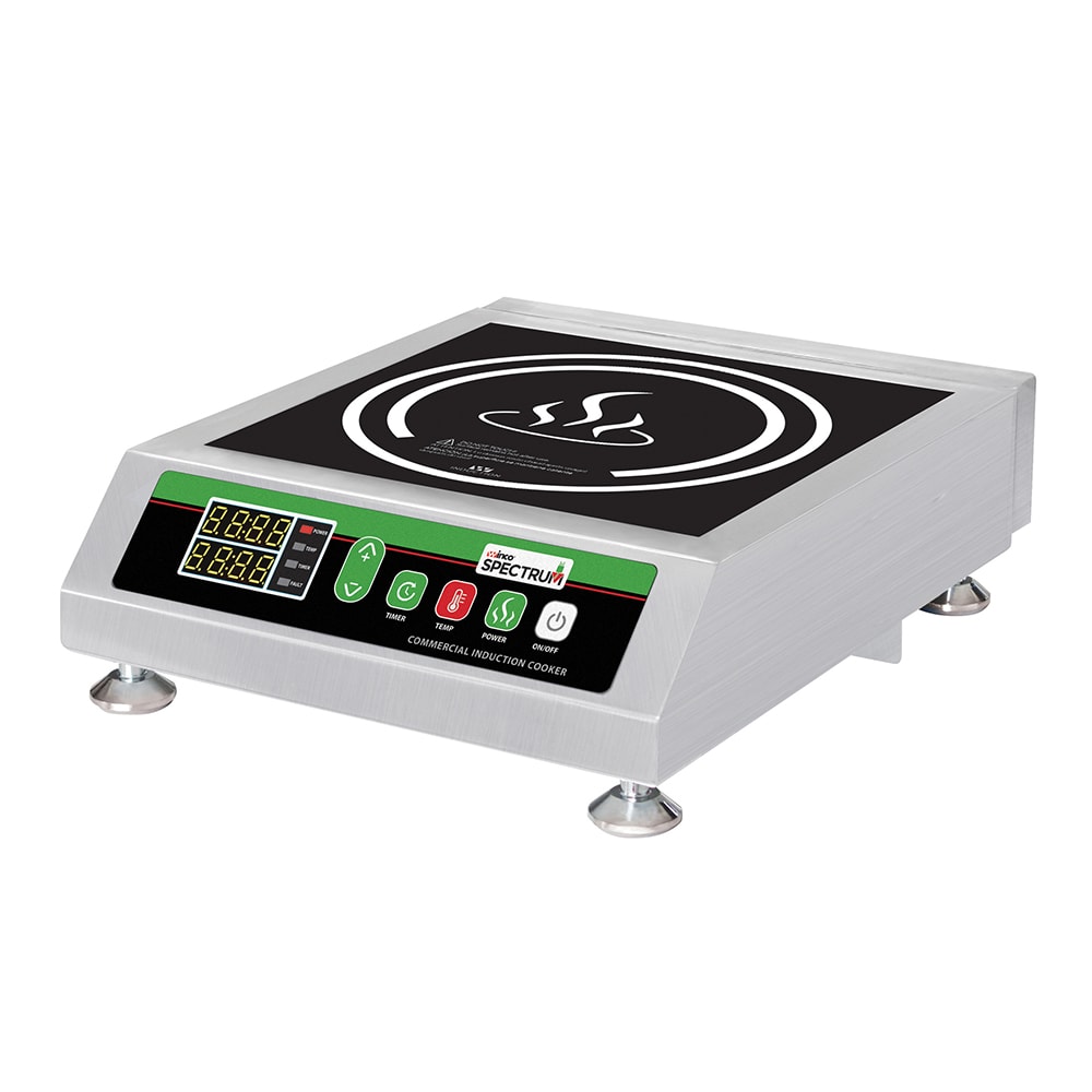 Winco EICS-18 Countertop Induction Cooktop w/ (1) Burner, 120v/1ph