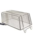 Winco FB-05 Fryer Basket w/ Coated Handle & Front Hook, 11" x 5 3/8" x 4 1/4" thumbnail 3