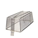 Winco FB-05 Fryer Basket w/ Coated Handle & Front Hook, 11" x 5 3/8" x 4 1/4" thumbnail 4